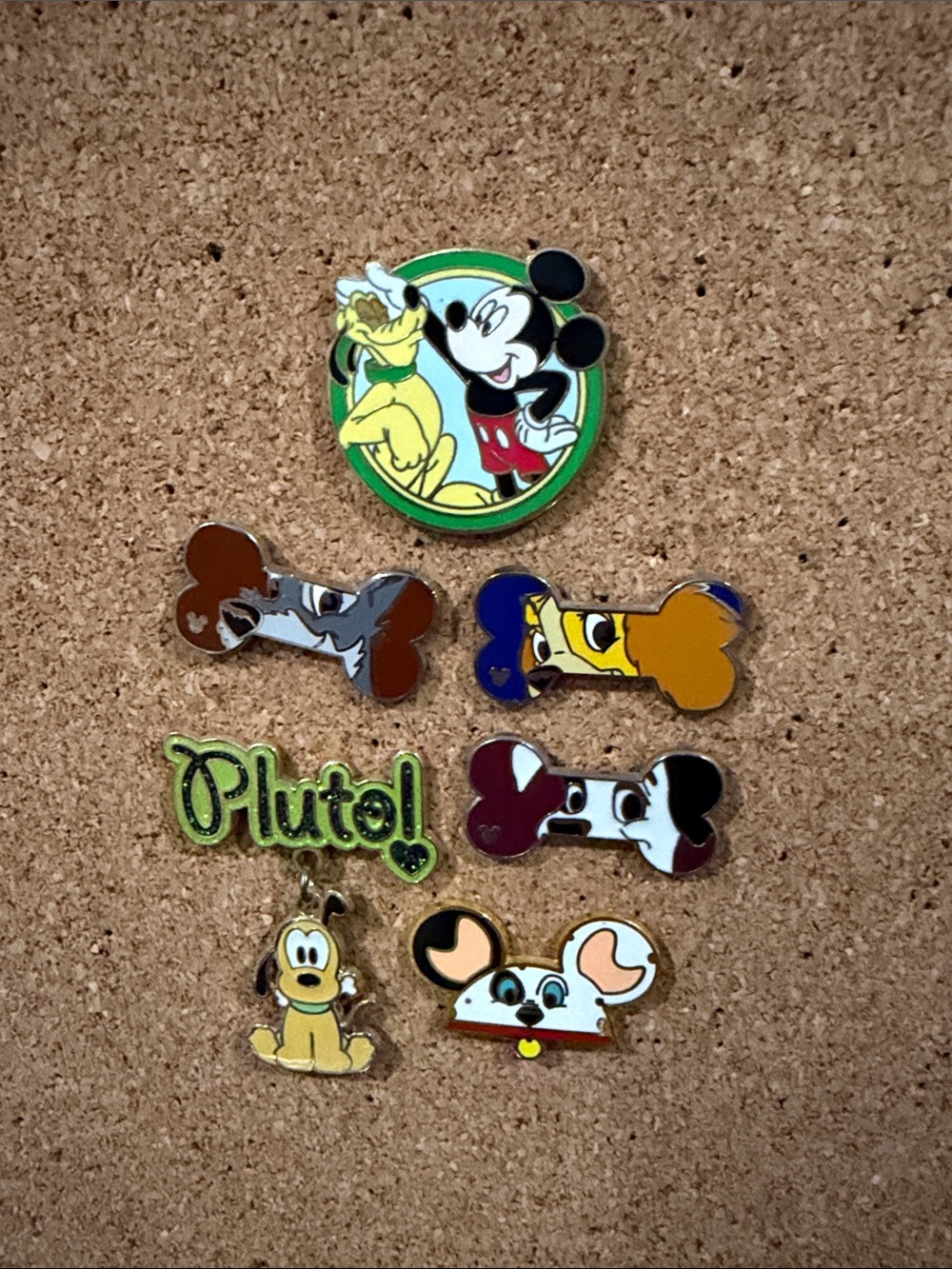 Disney Dog Pin Bundle